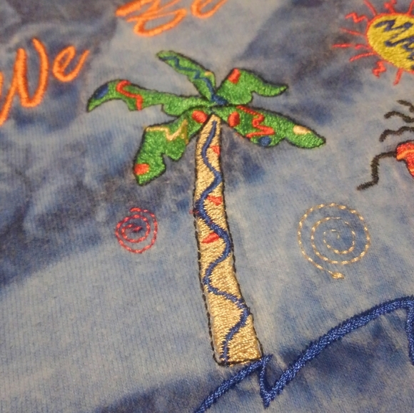 🌴🏖️🌞 We Be Jammin Shirt Tie-dye Ft Lauderdale - Picture 7 of 12